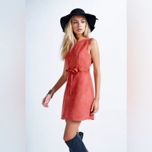 #111 Coral Sleeveless Dress Ladies Dress Size 8